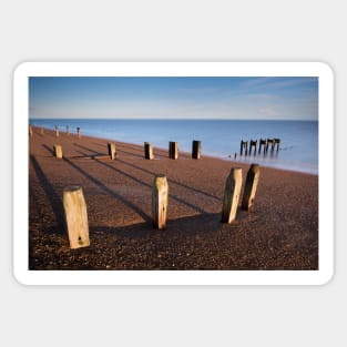 Bawdsey Groynes Sticker